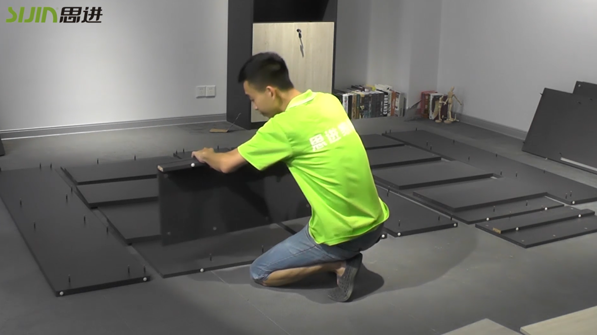 【劍橋系列-文件柜】思進家具膠板板式產品安裝教程